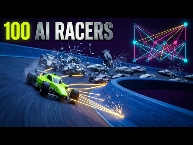 I Made 100 AI Clones Race Each Other