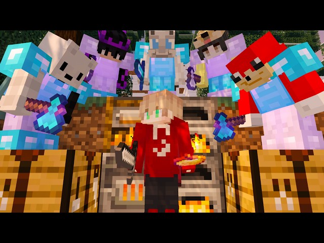 Minecraft Speedrunner VS 5 Hunters