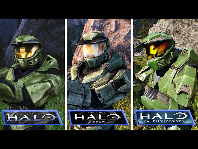 Halo Campaign Evolved | Original vs Remaster vs Remake | Final Graphics Comparison