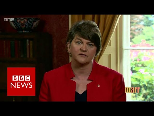 DUP FM: NI peace process 'not based on the EU' - BBC News