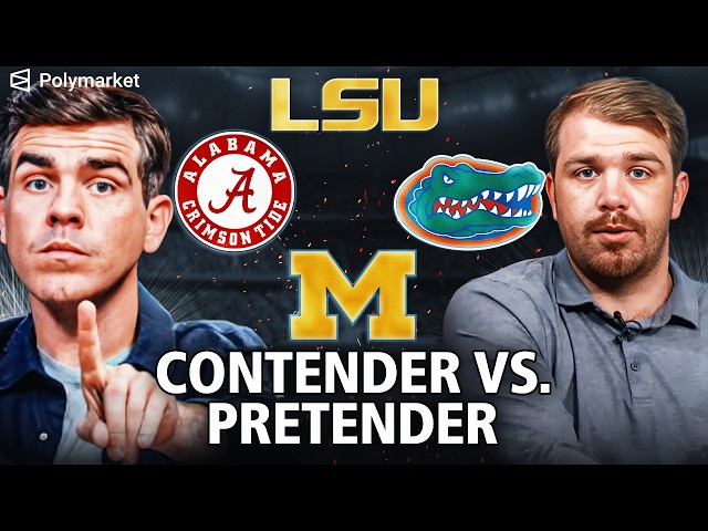 College Football's CONTENDERS vs. PRETENDERS | To Make The CFP