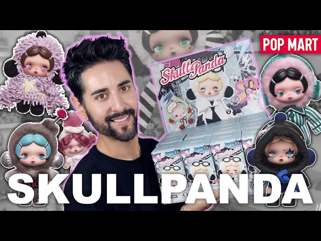 θ SKULLPANDA - Off Mode 😴 Series Plush Doll Pendants - FULL SERIES UNBOXING! 💜