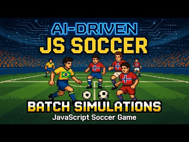AI-Driven Batch Simulations for My JavaScript Soccer Game