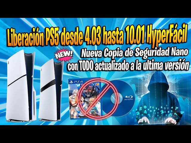 Tutorial: Unlock Any PS5 between 4.03 and 10.01 SUPER EASY, No Disc, New Backup