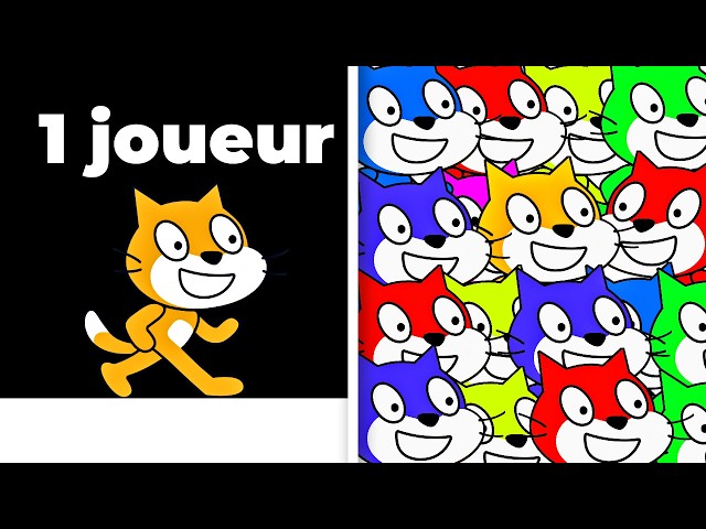 I made a MULTIPLAYER game on Scratch
