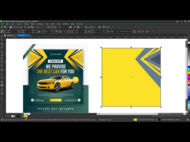 Next Level Shape Design in CorelDRAW 🔥