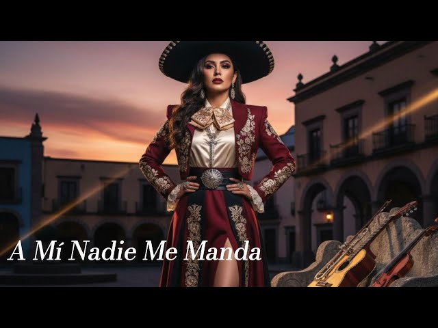 A Mí Nadie Me Manda – Ranchera Femenina de Poder | Himno de Independencia & Fuerza de Mujer
