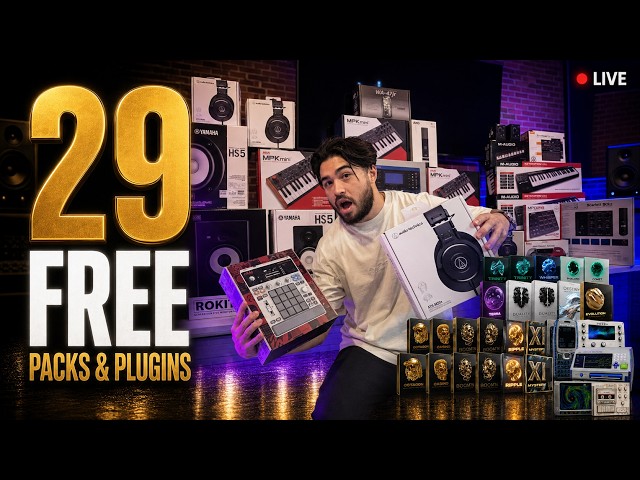 11 YEAR ANNIVERSARY (29 FREE PACKS & PLUGINS + $10k GEAR GIVEAWAY)