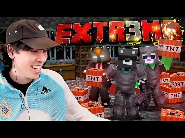 WE BLEW UP PEOPLE'S BASES IN EXTREME MINECRAFT