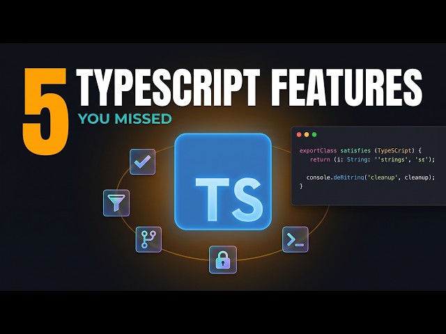 5 New TypeScript Features You Missed in the AI Era
