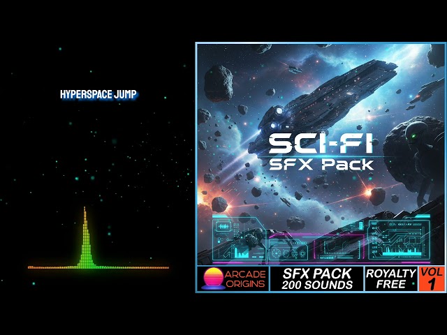 Sci-Fi SFX Pack - Vol 1 - Preview - Royalty Free SFX Pack for Games & Videos