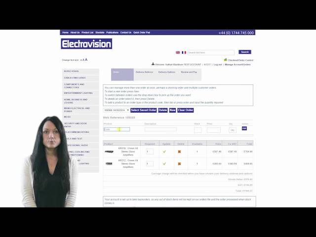 Electrovision Ltd Website Welcome Video