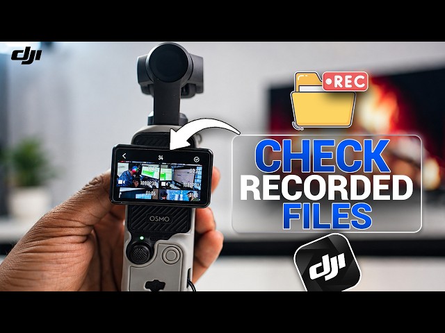 How to Check Recorded Files on DJI Osmo Pocket | View Photos and Videos on DJI Osmo Pocket