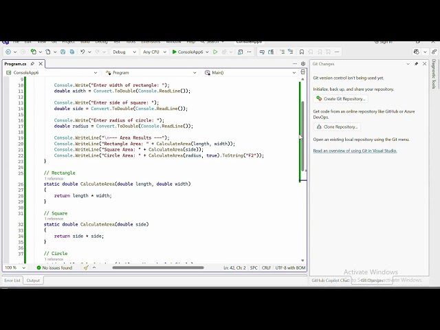 C# Method Overloading