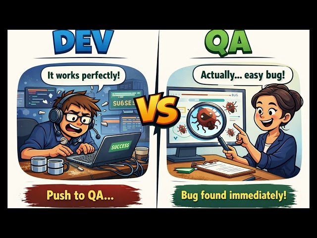 Developer vs QA Tester  Funny Software Rap  Bug