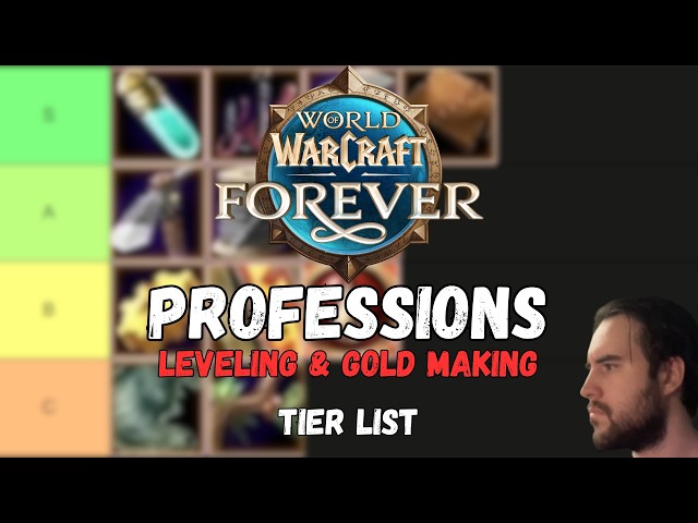 Best Professions for Leveling & Gold Making | WoW Forever Tier List