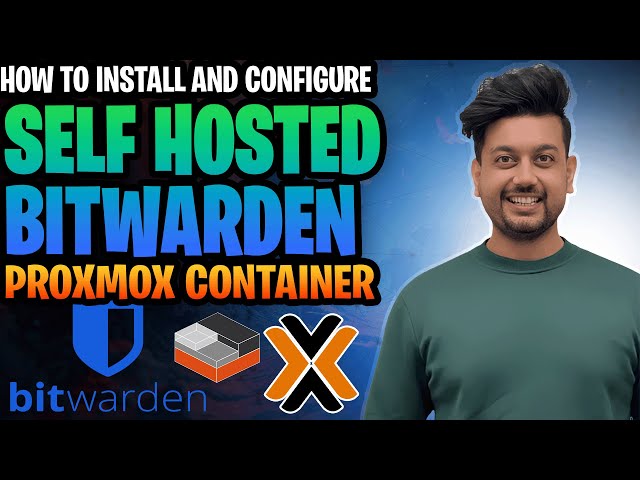 How to install Bitwarden on Proxmox Container