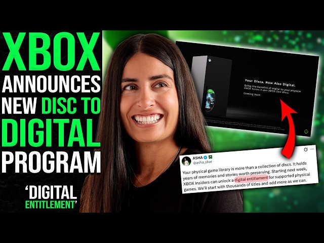 Xbox Announces Disc to Digital Program - Inside Games Daily