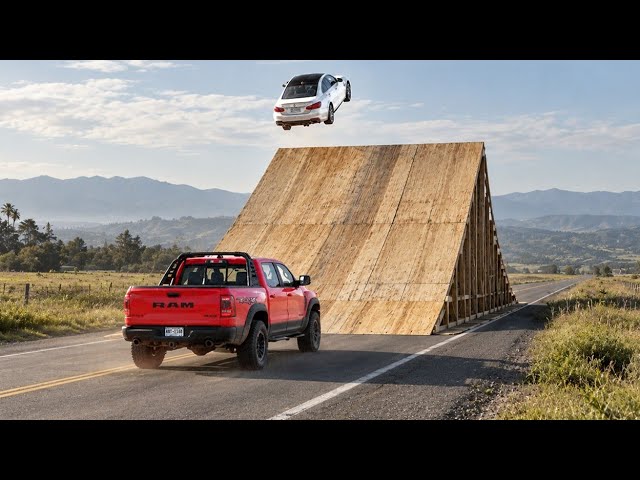 Cars vs Ramp Challenge #4 in BeamNG Drive!