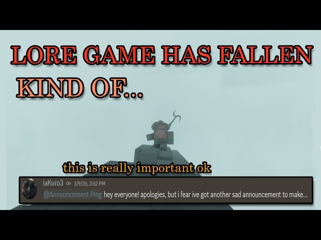 Lore Game Has Fallen... | Lore Game