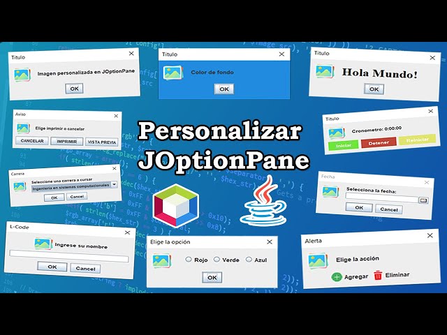 Personalizar JOptionPane || Java ☕ + Apache NetBeans ✅