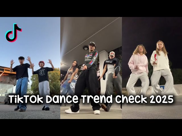 TIKTOK DANCE TREND CHECK 2025 | HOW MANY DANCES DO YOU KNOW?