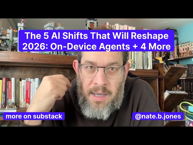 The 5 AI Shifts That Will Reshape 2026: On-Device Agents + 4 More Critical AI Trends