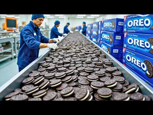 The Oreo Mega-Production Process 🍪 | How Factories Make Millions Daily