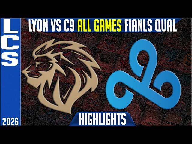 LYON vs C9 Highlights ALL GAMES | LCS Semifinal Summer 2026 Playoffs | LYON vs Cloud9