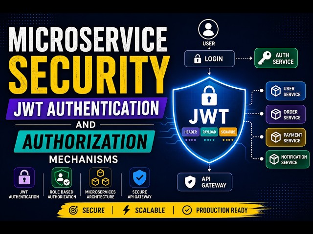 Microservice Security: JWT Authentication and Authorization Mechanisms