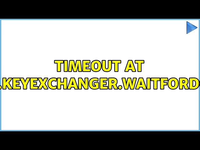 timeout at net.schmizz.sshj.transport.KeyExchanger.waitForDone(KeyExchanger.java:160)