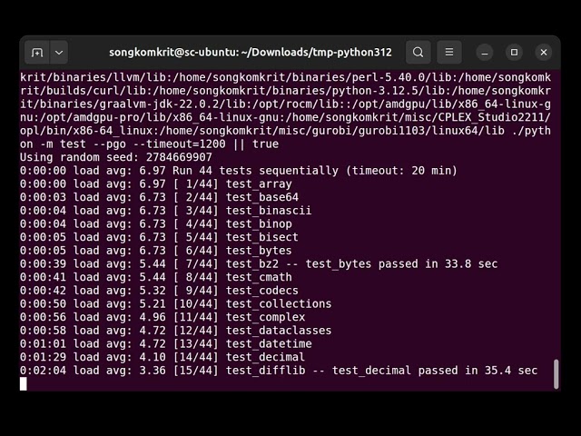 Build Python 3.12.6 on Ubuntu 24.04.1
