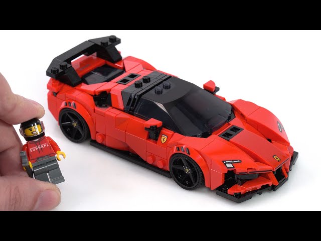 LEGO Speed Champions Ferrari SF90 XX Stradale in-hand review! #NotSponsored 77254