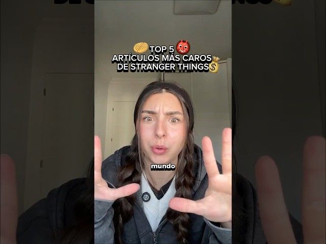 TOP 5 MOST EXPENSIVE STRANGER THINGS ITEMS 👹🔦🚲🧇