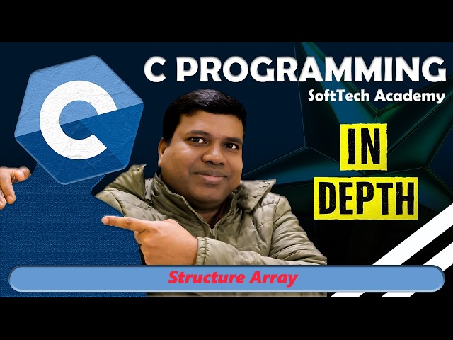 Structure Array Type | C Programming for Beginner in Hindi