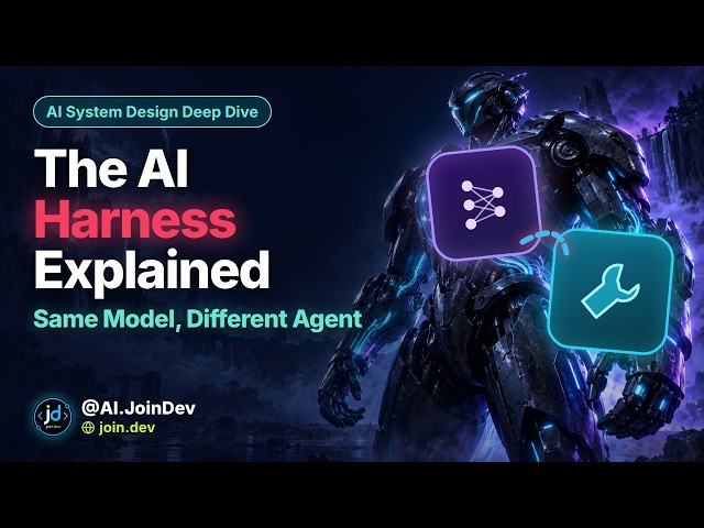 Same Model, Different Agent: The AI Harness Explained