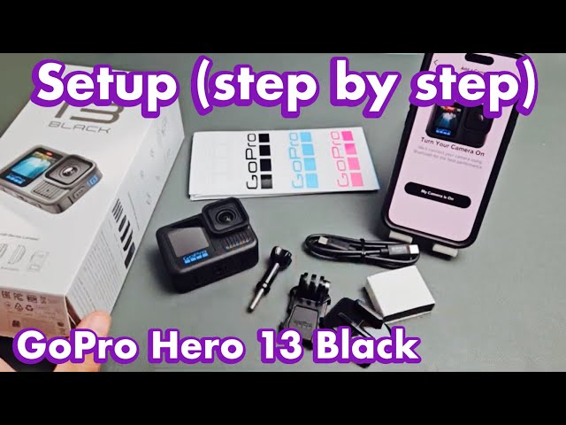 GoPro Hero 13: How to Setup (step by step)