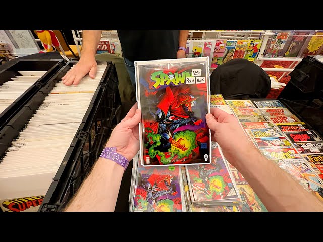 The Hunt for Rare COMIC BOOKS at Big Apple Comic Con - CHRISTMAS CON 2025
