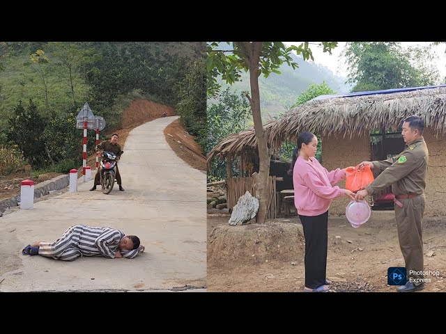 A 30-day journey of a single mother. An encounter with a kind police officer.