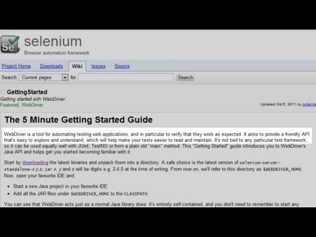 Configure Selenium WebDriver with Eclipse
