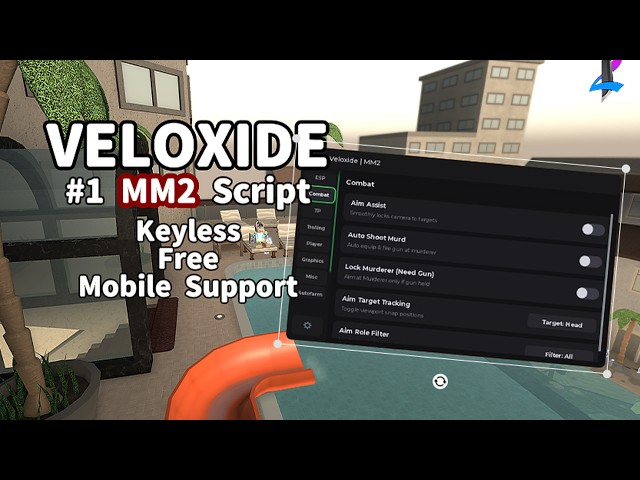 [MM2] Veloxide V2 - Best Script For Murder Mystery 2 Summer!