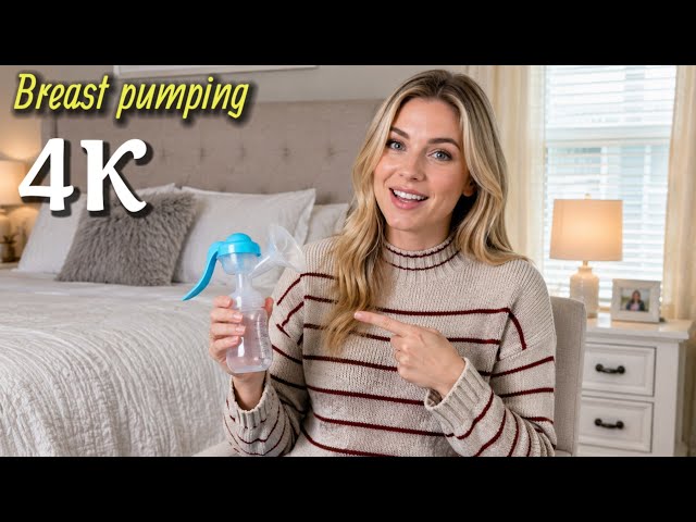 “[4K] 🩷How to Use a Manual Breast Pump | Easy Step-by-Step Guide for Moms”