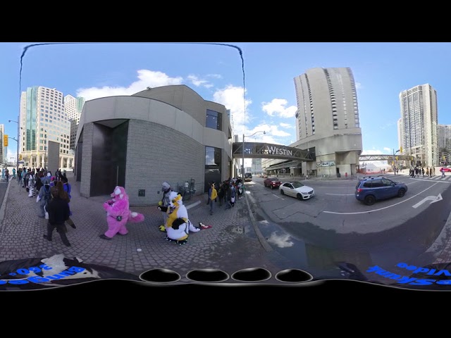Furry 360   FE 2019   Tour De Fur Fursuit Walk