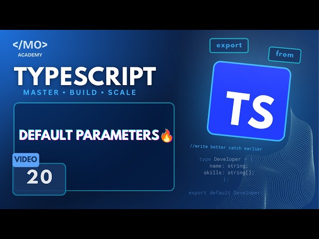 Default Parameters in TypeScript 🚀 | Complete Beginner Guide with Examples (2026)