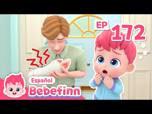 Papá Se Lastimó | EP172 | Canciones Infantiles | Bebefinn en español