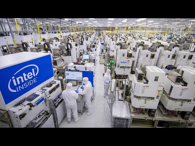 How Intel Builds Its Most Advanced Chip Inside $20 Billion Factory