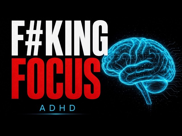JUST WORK. | 40Hz Deep Work Music | ADHD Hyperfocus 3 Hours