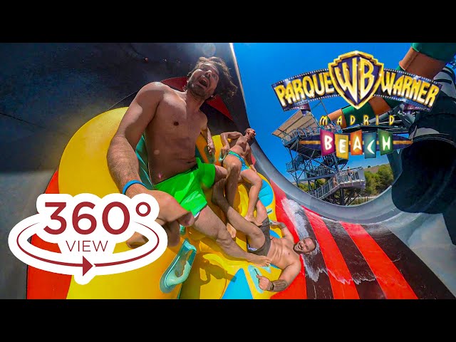 [VR] 360º Parque Warner Beach Madrid 2023 como NUNCA antes visto 💥
