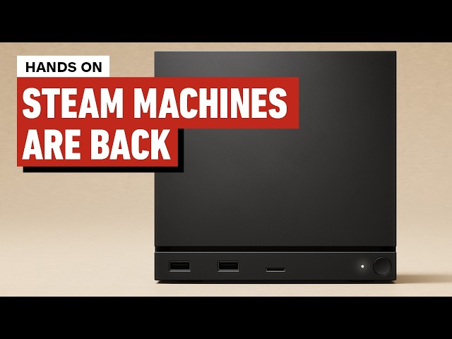 Steam Machine Hands-On: First Impressions of Valve’s New Console-Like Gaming PC