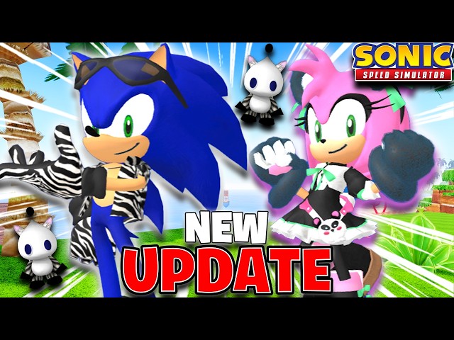 NEW ANIMAL UPDATE is HERE! (Sonic Speed Simulator)
